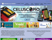 Tablet Screenshot of cienciasparatodos.com.ar